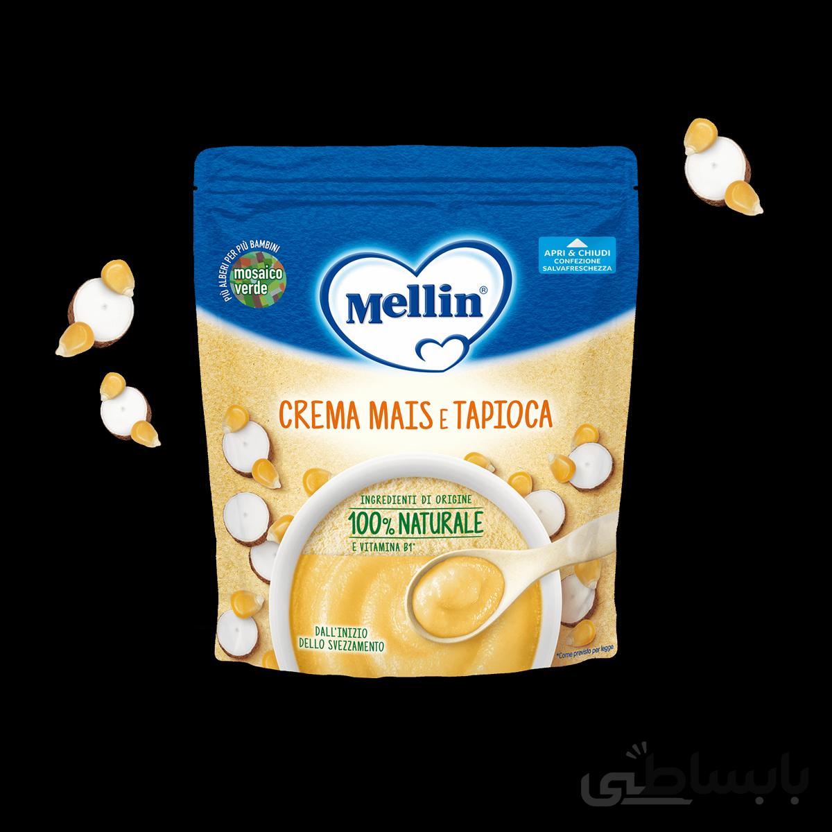 سرلاک ذرت و تاپیوکا ملین Mellin بدون شیر و گلوتن