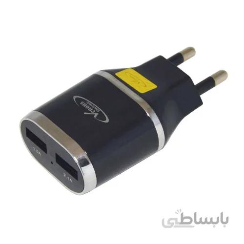 شارژر 2 پورت ونوس