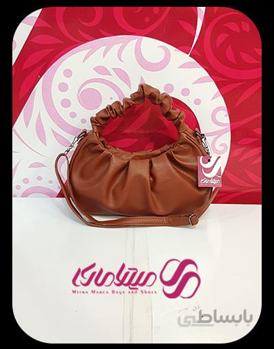 کد 920 کیف دستی دوشی زنانه دسته چروک
