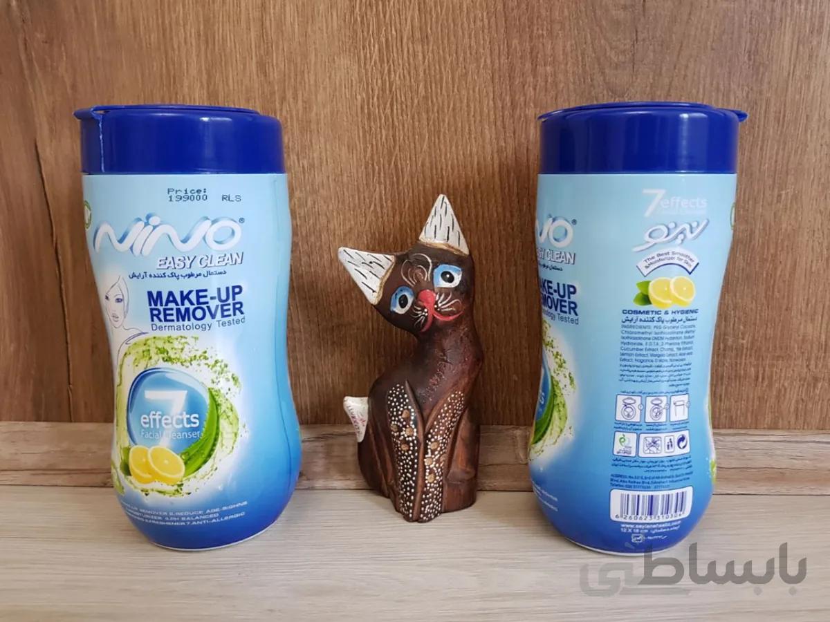 دستمال مرطوب آرایشی نینو NINO