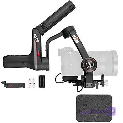 Zhiyun Weebill S 3-Axis Gimbal برای دوربین های بدون آینه و DSLR مانند Sony A7M3 ، 300٪ موتور بهبود یافته از آزمایشگاه Zhiyun Weebill ، بسته بندی تصویر انتقال تصویر Pro / W Servo را دنبال کنید