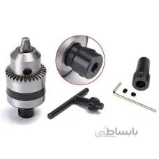 سه نظام 1.5mm-10mm B12 همراه با کانکتور فولادی 5mm