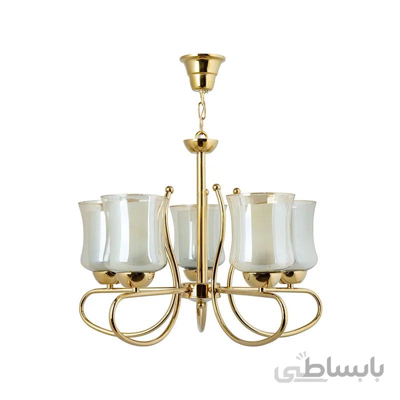 لوستر ۵ شعله چشمه نور مدل A815/5