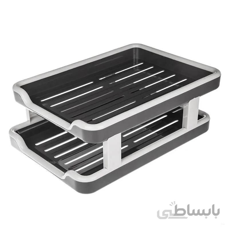 کازیه دو طبقه پلاستیکی امیران