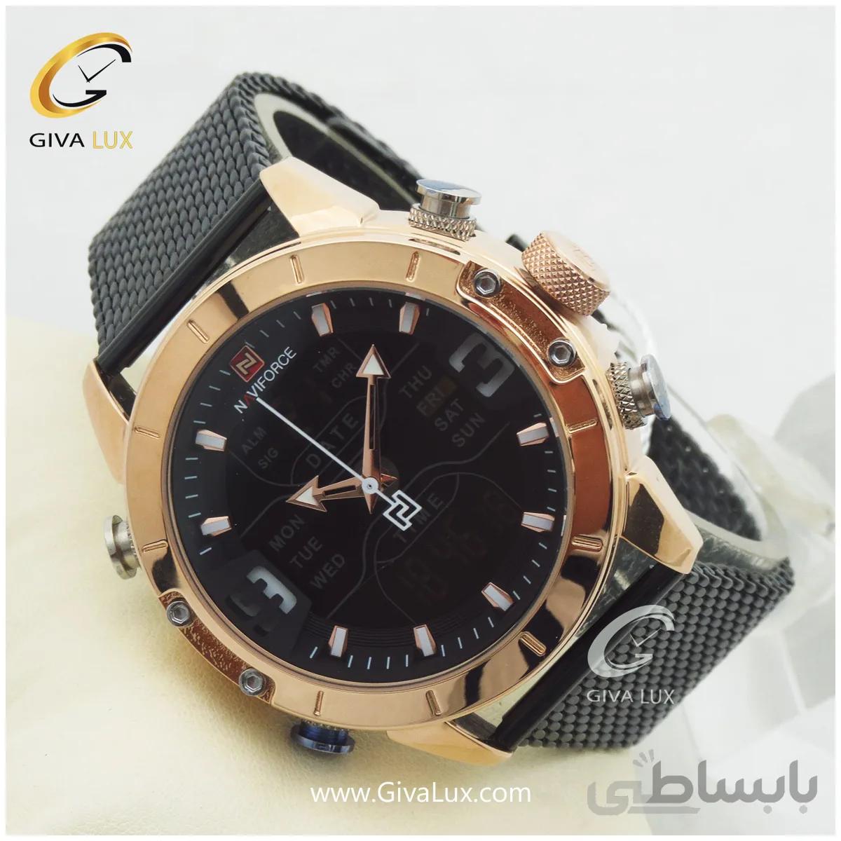 ساعت مچی عقربه ای مردانه نیوی فورس مدل NF9153-RGB