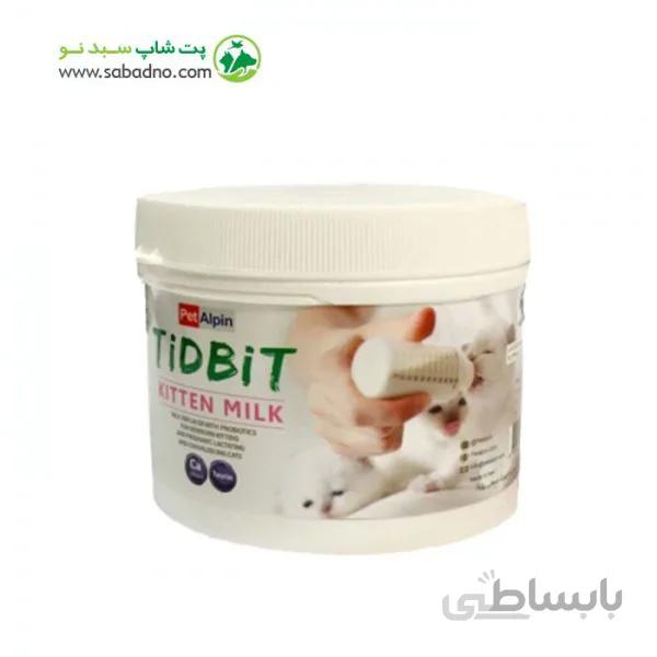 شیر خشک گربه تیدبیت 300 گرمی برند پت آلپین