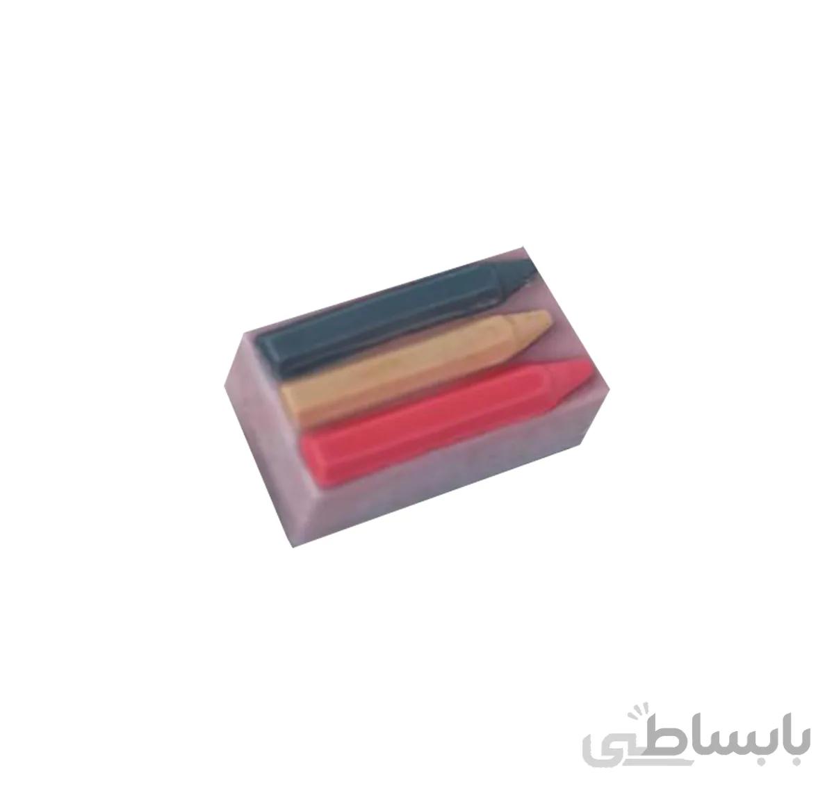 صابون دست ساز گیاهی برند یاس طرح مداد رنگی کد 02