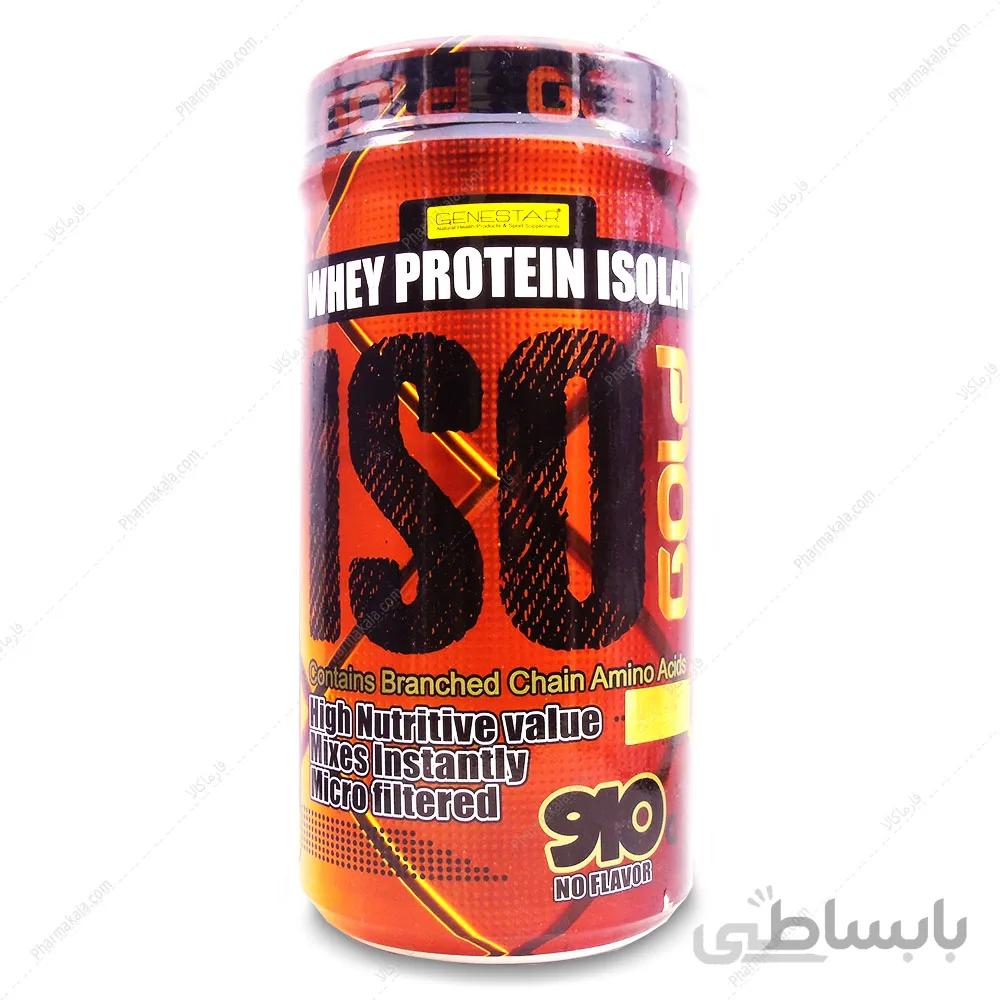 پودر ایزو گلد ISO GOLD بدون طعم ژن استار 910g