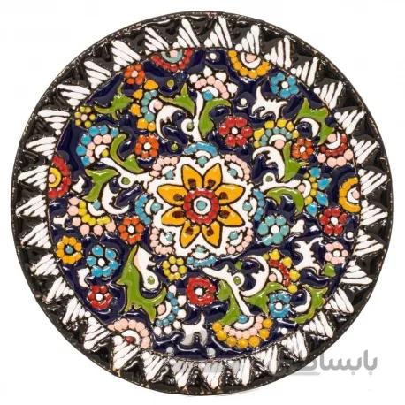 بشقاب مینا کاری 15 سانتی متر کد 8508472