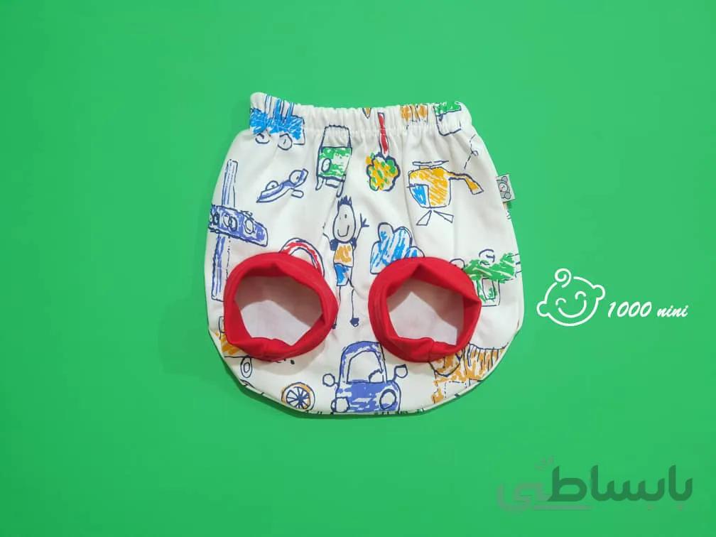 شورت عینکی طرح مداد رنگی لیدولند