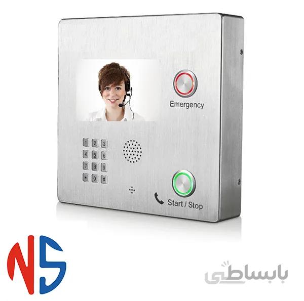 اینترکام تصویری ویپ مگاتل با صفحه نمایش و کلید شماره گیری Megatel SVIIWKD1