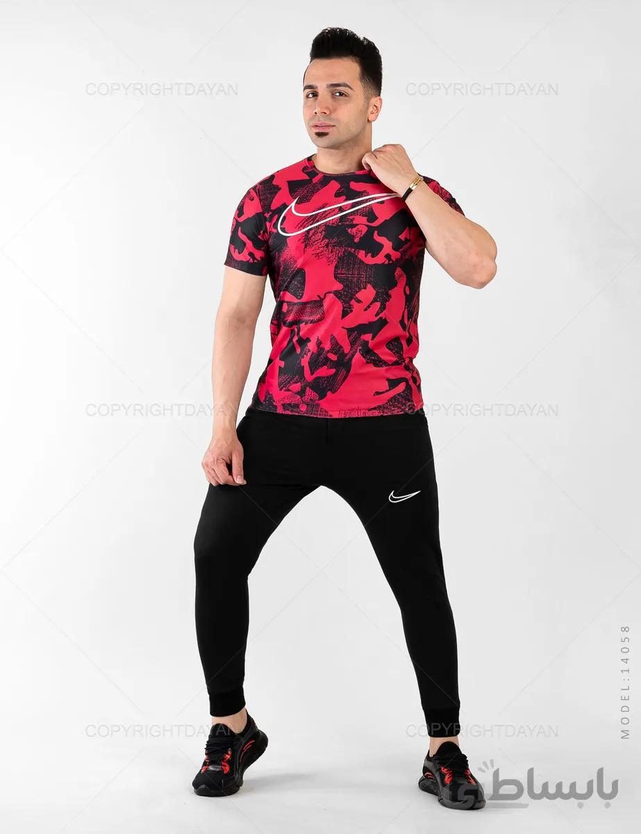 ست تیشرت و شلوار مردانه Nike مدل 14058