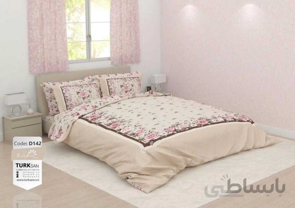 سرویس لحاف روتختی ترکسان کد D142 دو نفره ۶ تکه