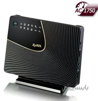 روتر دوبانده بیسیم زایکسل مدل ان بی جی 6716 ا روتر بیسیم زایکسل NBG6716 Dual-Band Wireless AC1750 HD Media Router