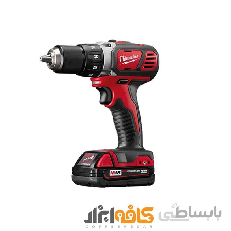 دریل پیچ گوشتی دو دور شارژی میلواکی مدل M18BDD-153C ا Milwaukee Cordless Driver Dril Model M18BDD-153C