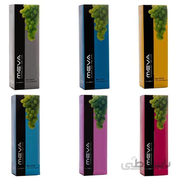 پک 6 رنگ جوهر میوا مدل T6731 الی T6736|- ا Meva T6731 To T6736 Package Ink