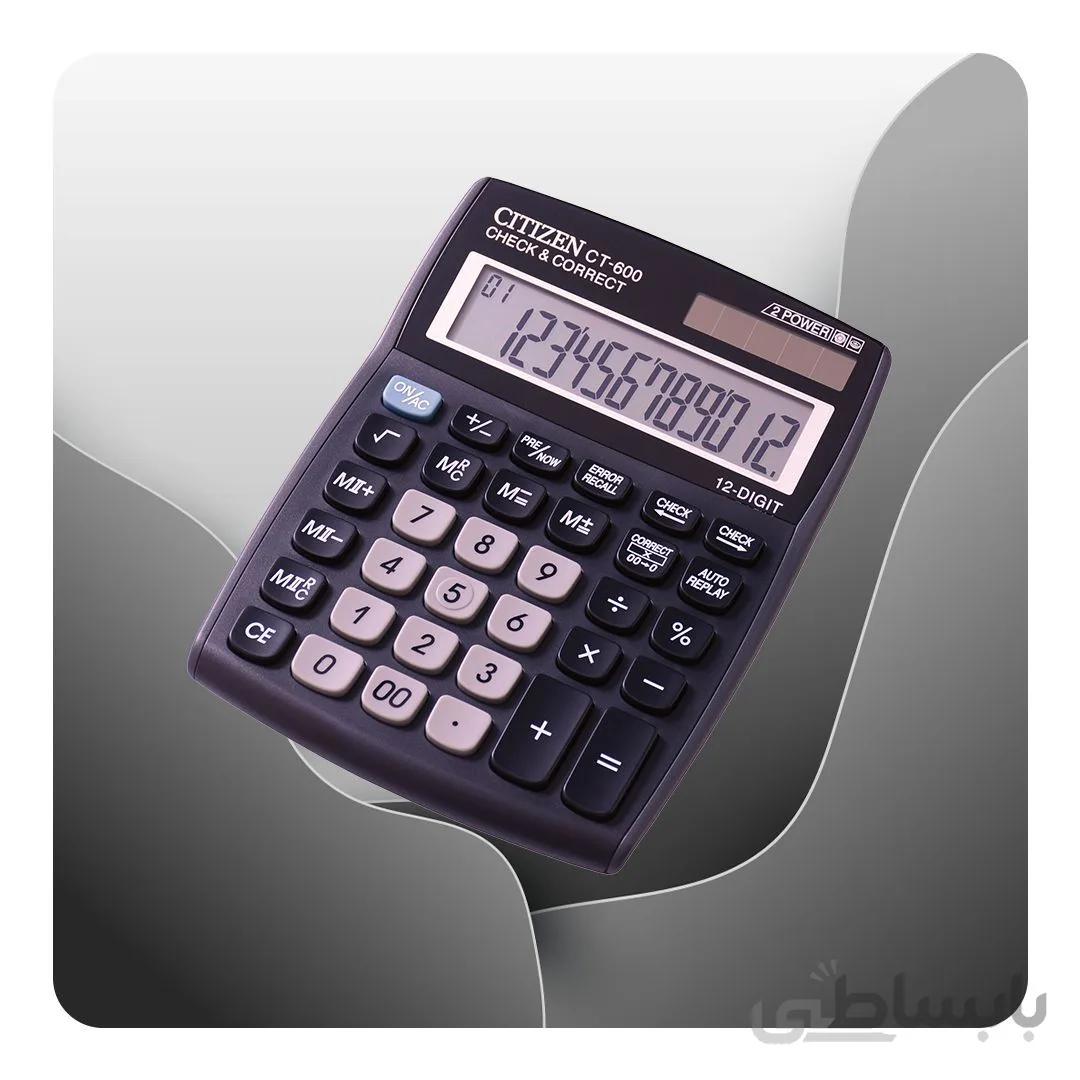 ماشین حساب اصلی سیتیزن رومیزی CT-600J