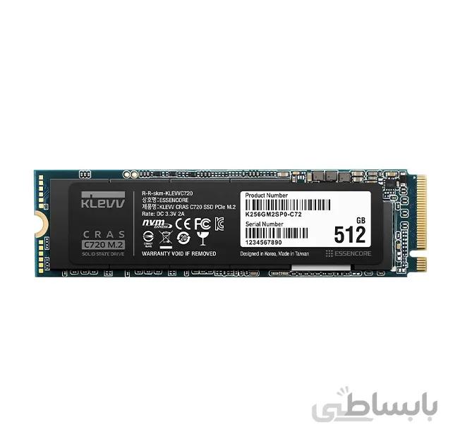 اس اس دی اینترنال NVMe M.2 2280 کلو سری C720 مدل K512GM2SP0 ظرفیت 512 گیگابایت