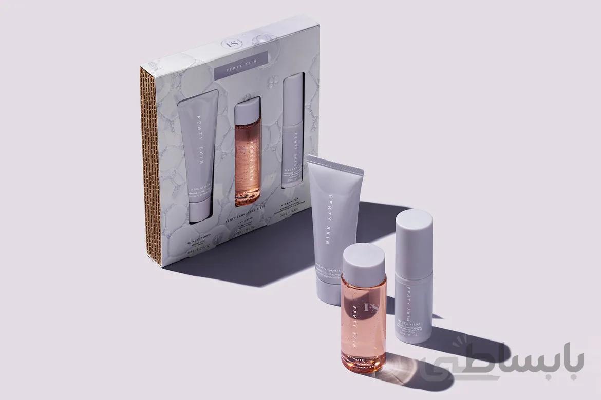 ست روتین پوستی شوینده سرم و تونر و آبرسان فنتی بیوتی FENTY SKIN