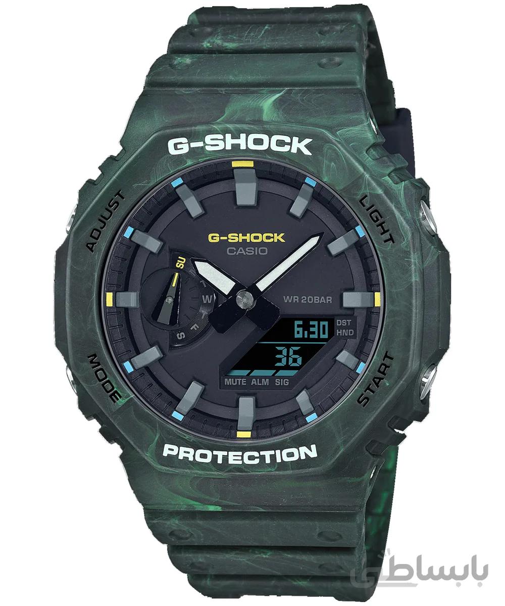 ساعت مچی مردانه کاسیو، زیرمجموعه G-Shock ، کد GA-2100FR-3ADR