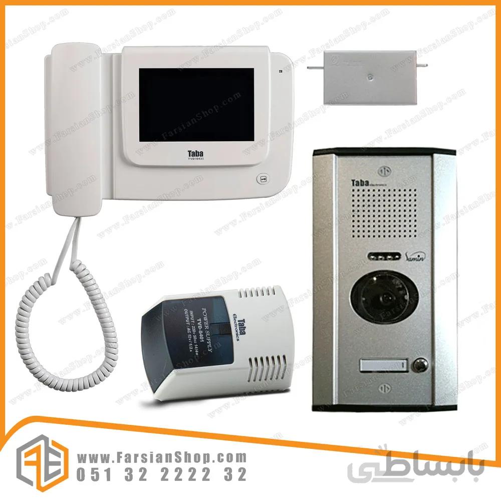 پکیج آیفون تصویری یک واحدی تابا TVD-1043i