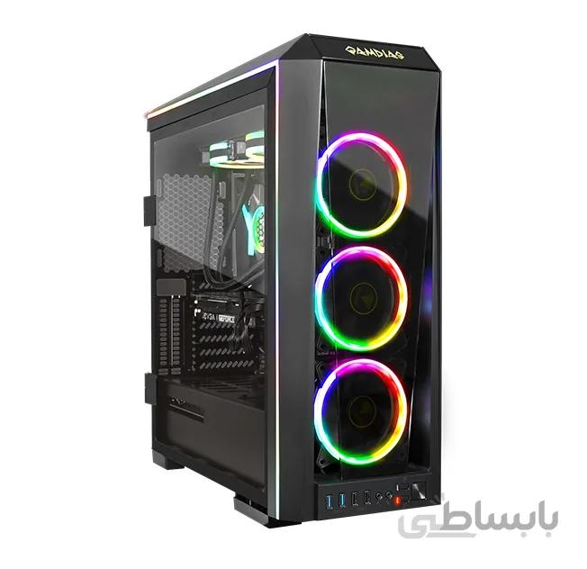 کیس Mid Tower گیم دیاس سری Talos مدل P1A