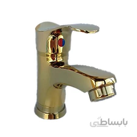 شیر روشویی طلایی راهدانه صنعت