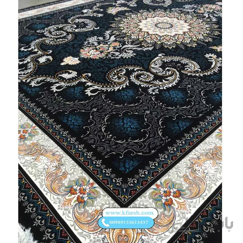 فرش ۷۰۰ شانه کاشان طرح روژین