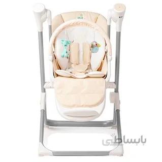 صندلی غذاخوری و تاب برقی بژ جیکل jikel مدل 64-Comfort3