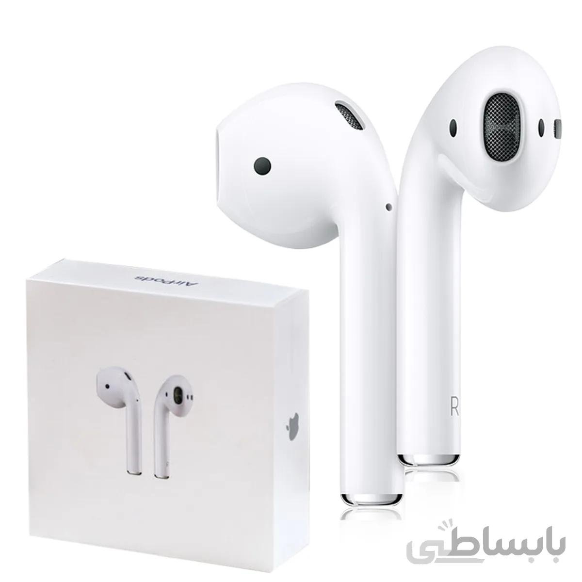 هدفون اپل ایرپاد 2 AirPods (اصل) ا Apple AirPods 2 Wireless Headset