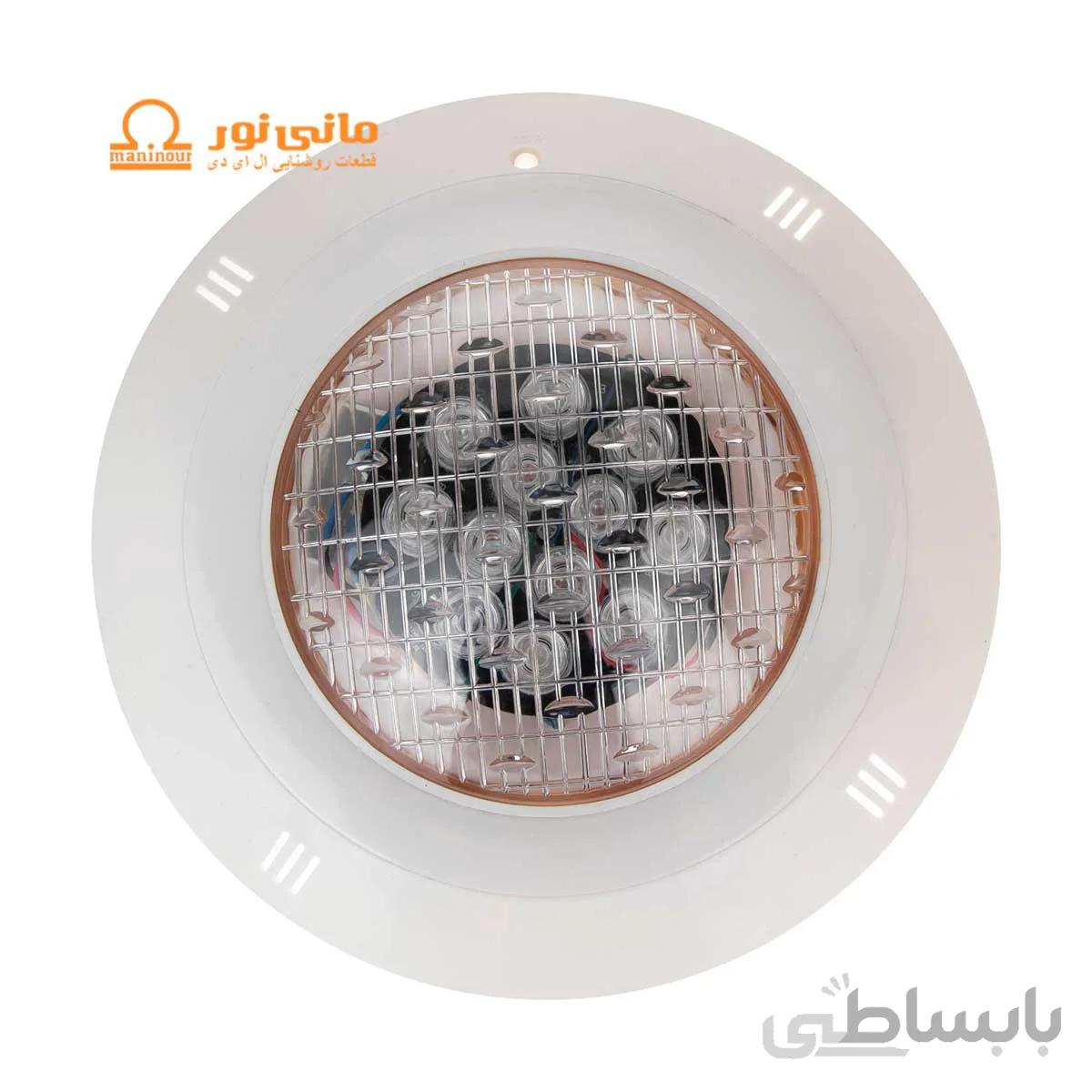 استخری روکار فلت فول کالر 36 وات قطر 30 سانتی