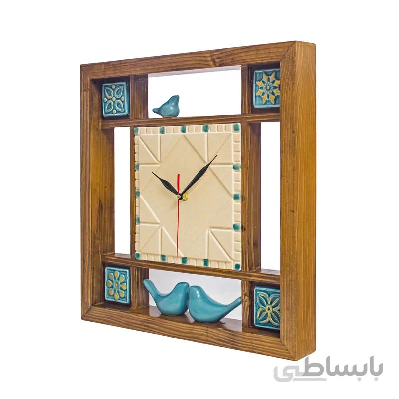 ساعت دیواری طرح برجسته سنتی