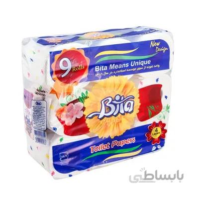 دستمال توالت 9قلو بیتا بی تا