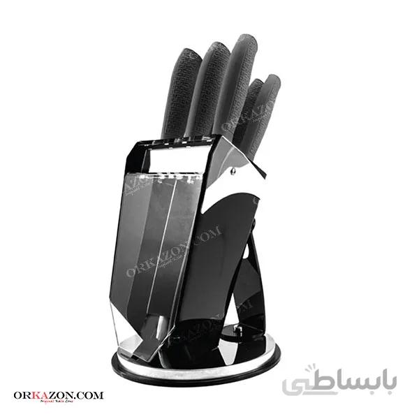 سری چاقو 8 پارچه سرامیکی مدل K259-2107