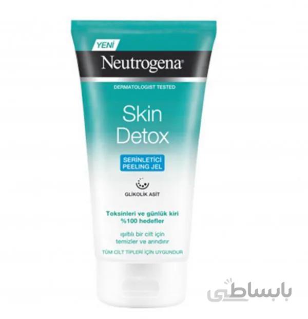 ژل لایه بردار صورت نوتروژینا مدل Skin Detox حجم 150 میل