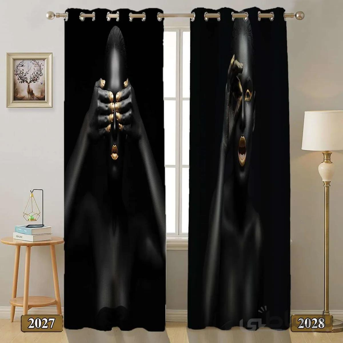 پرده چاپی طرح مدرن کد 2028 2027
