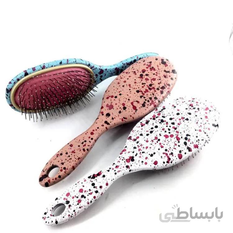 شانه برس تخت طرحدار