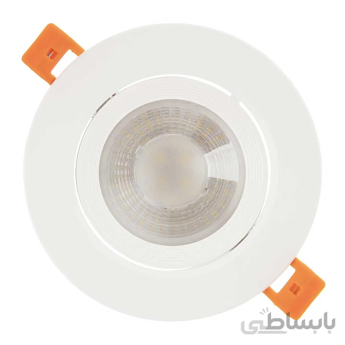 چراغ سقفی ال ای دی 9 وات سری مارس افراتاب کد AF-dap-9w-adj