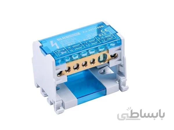 ترمینال توزیع دو پل 7 پیچ 100 آمپر FJ-207/100B