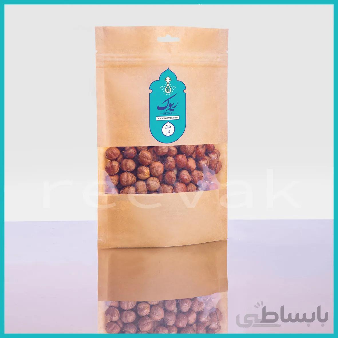 مغز فندق ایرانی خام