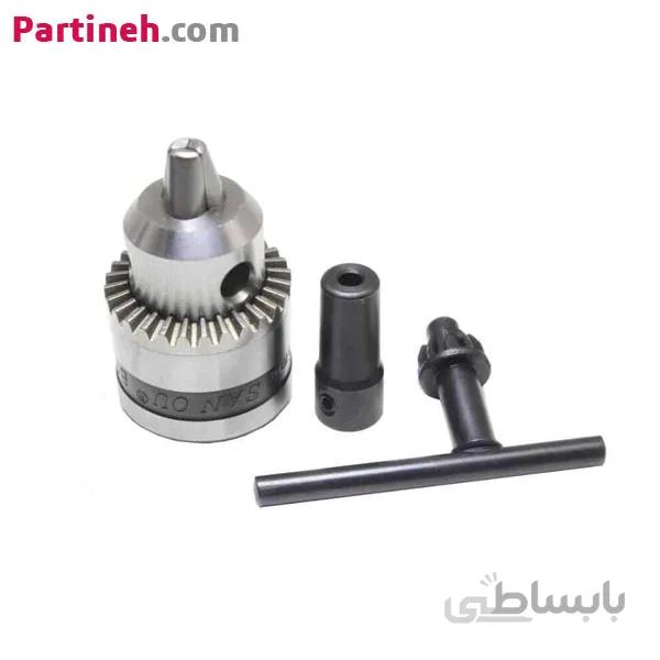 سه نظام مینیاتوری B10 به همراه تبدیل 5 و پیچ مغزی ا Partineh.com