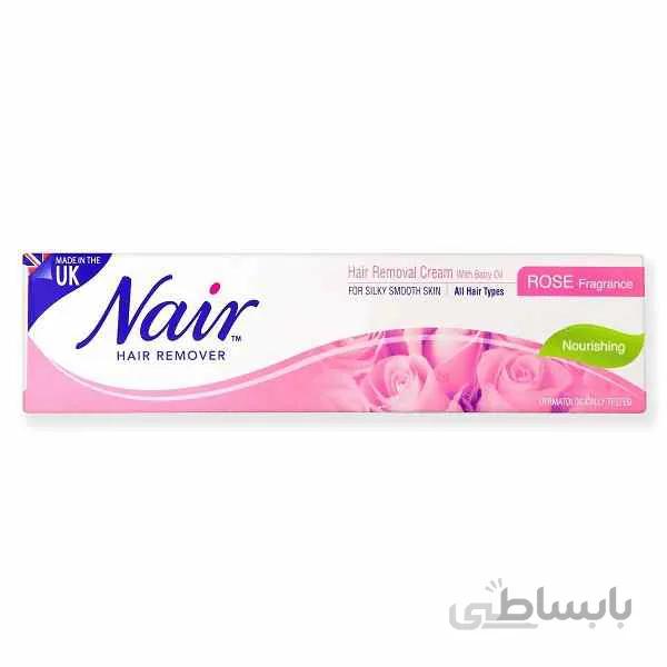 کرم موبر نیر ۱۰۰ میل – همراه با رایحه گل رز – Nair Hair Remover
