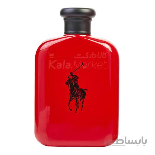 طرح اصل ادو پرفيوم مردانه رالف لورن (پولو قرمز) مدل Ralph Lauren Polo Red