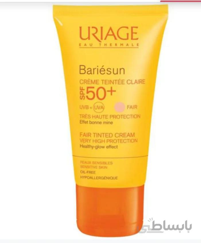 کرم ضد آفتاب رنگی اوریاژ سری Bariesun مدل Light حجم 50 میلی لیتر شناسه محصول : کرم ضد آفتاب رنگی اوریاژ