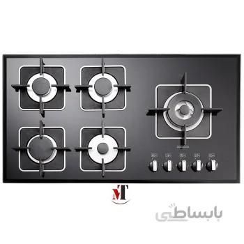 اجاق گاز ۵ شعله ای استیل البرز مدل G-5909 ا oven of Alborz Steel model G-5909
