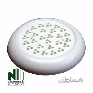 چراغ روکار استخری فلت تک رنگ 6 وات 12 ولت ledman مدل 6RR