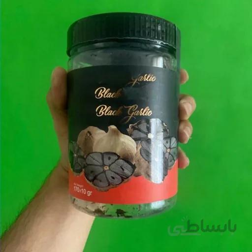 سیر سیاه بسته بندی قوطی 170 گرم