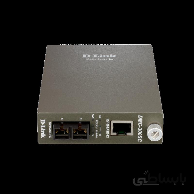مبدل فیبر نوری به اترنت دی-لینک مدل DMC-300MSC