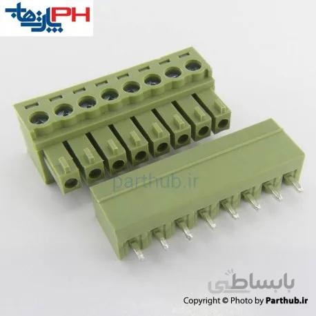 ترمینال 8 پین استریت 3.81mm