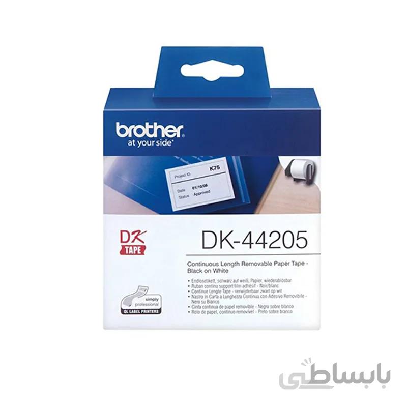 برچسب پرینتر لیبل زن مدل DK-44205 برادر